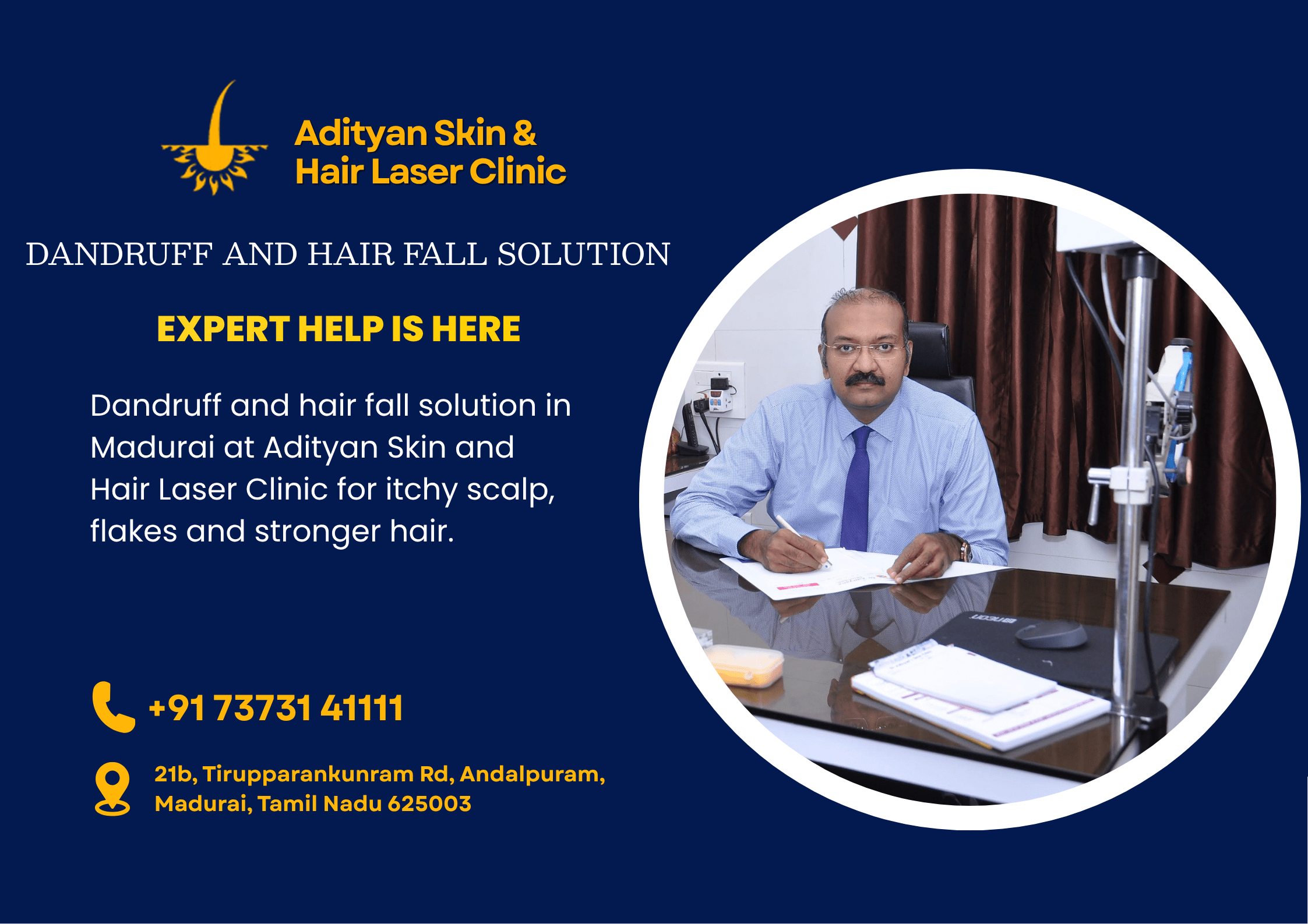dandruff and hair fall solution